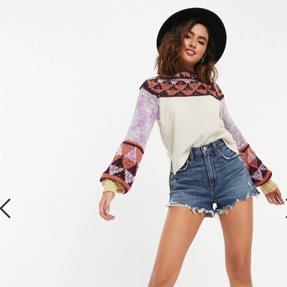Free People Swit The Small Stuff Sweater